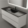 Тумба подвесная SANCOS под раковину Cento, белый глянец 1190х450х500, CN120-1W