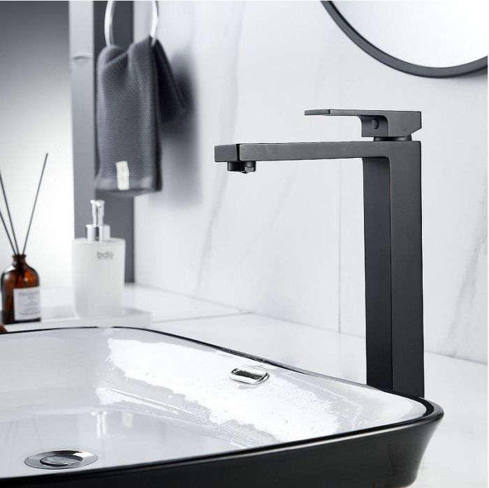 Смеситель для раковины Raffine F1196H цвет Черный