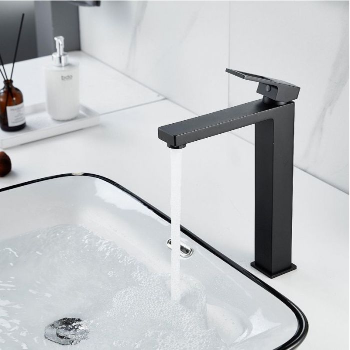 Смеситель для раковины Raffine F1196H цвет Черный