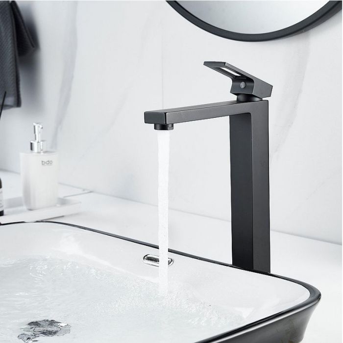 Смеситель для раковины Raffine F1196H цвет Черный