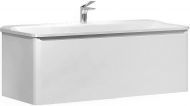 Тумба под раковину Raval Welto 100 Wel.01.100/P/W/RL подвесная Белая