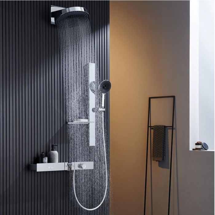 Душевая система Black&White Gravity GH-9025-C 9025C цвет Хром