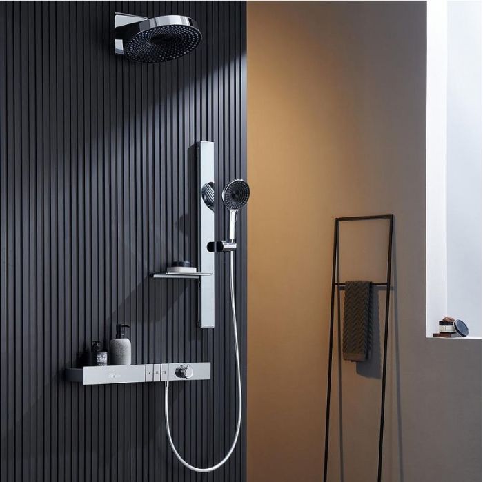 Душевая система Black&White Gravity GH-9025-C 9025C цвет Хром