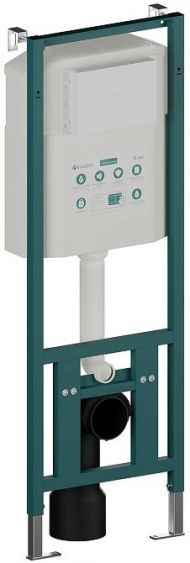 Инсталляция Knotlor Narrow ISWC401FG для унитаза без клавиши смыва