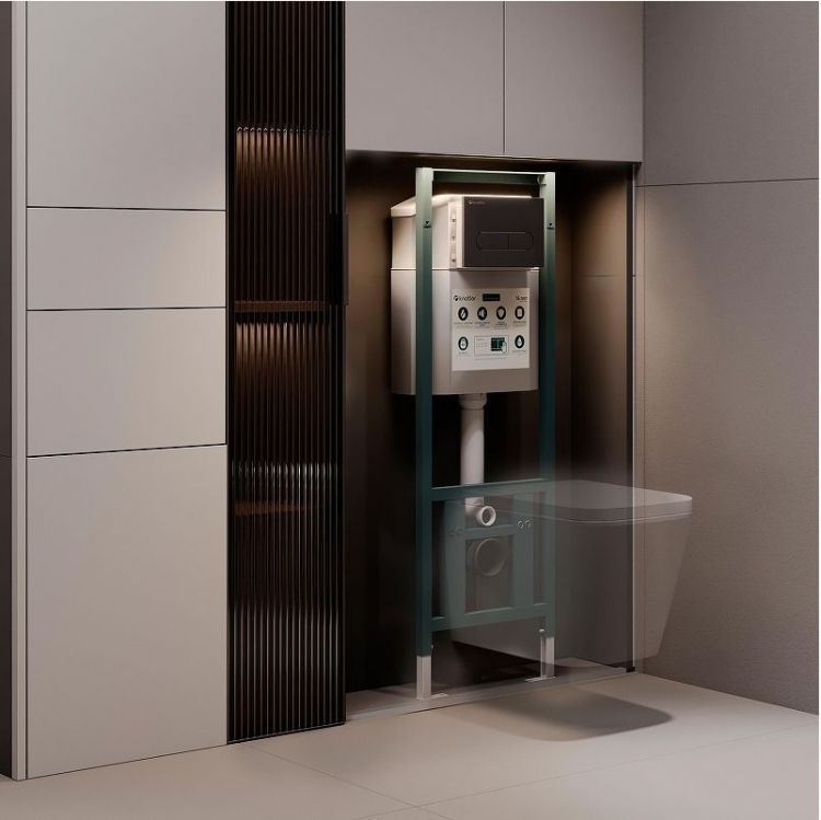 Инсталляция Knotlor Narrow ISWC401FG для унитаза без клавиши смыва Инсталляция Knotlor Narrow ISWC401FG для унитаза без клавиши смыва