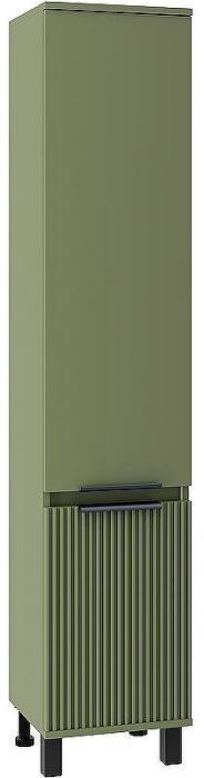 Шкаф пенал Brevita Enfida 35 R ENF-05035-0801R Зеленый матовый