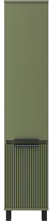 Шкаф пенал Brevita Enfida 35 R ENF-05035-0801R Зеленый матовый