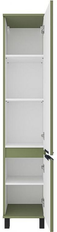 Шкаф пенал Brevita Enfida 35 R ENF-05035-0801R Зеленый матовый