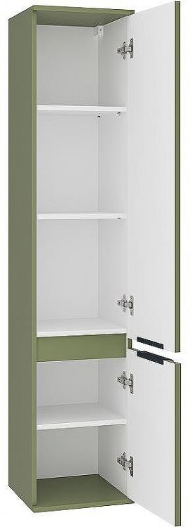 Шкаф пенал Brevita Enfida 35 R ENF-05035-0801R Зеленый матовый