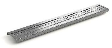 Душевой лоток PlastBrno Design 1 40 SZA1400 с решеткой Хром