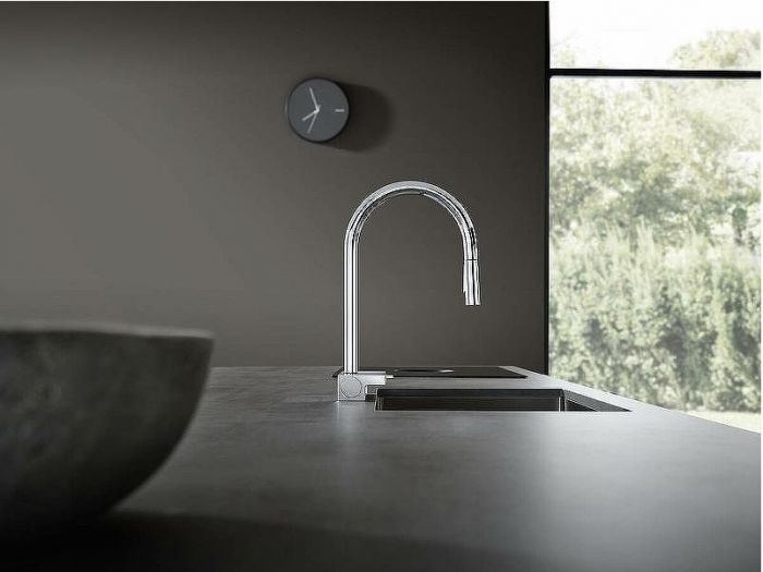 Смеситель для кухни Hansgrohe Aquno Select M81 73831000 Хром