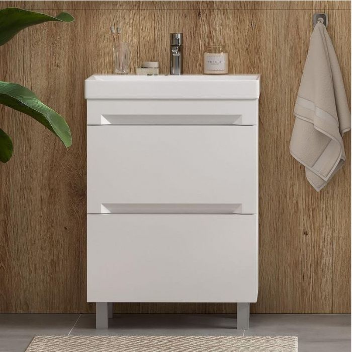 Тумба под раковину Equil Corner 70 tnCRNR70.2Y-06 цвет Белый