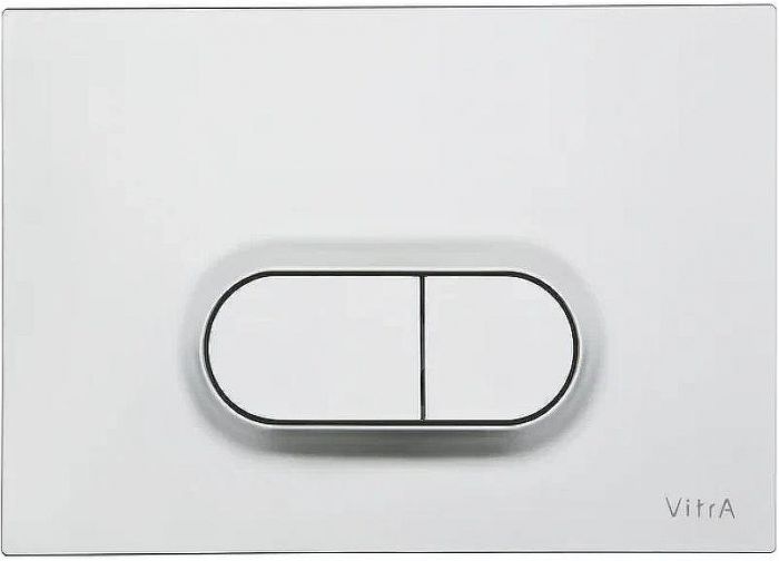 Комплект унитаза с инсталляцией Vitra Normus 9773B003-7203 с сиденьем Микролифт и клавишей смыва Хром матовый