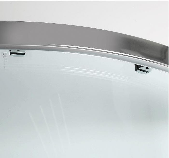Душевой уголок WasserKRAFT Main 90х90 41S01 профиль Хром стекло прозрачное