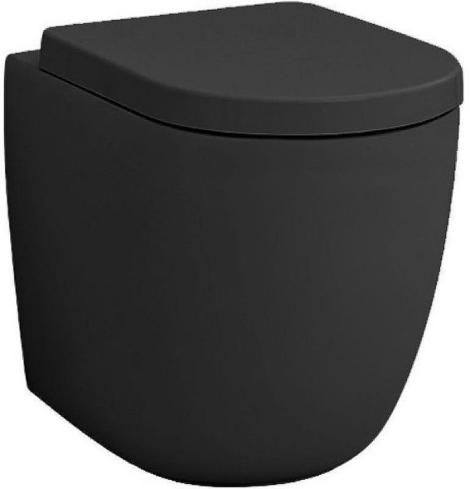 Унитаз Artceram File 2.0 FLV005 17 00 приставной Nero matt без сиденья