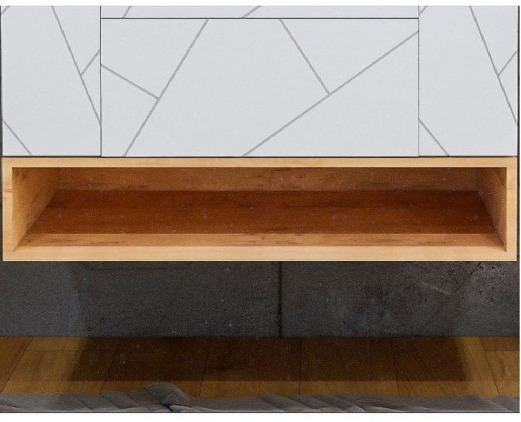 Ниша для тумбы Бриклаер Кристалл 100 4627125415869 Дуб Бунратти