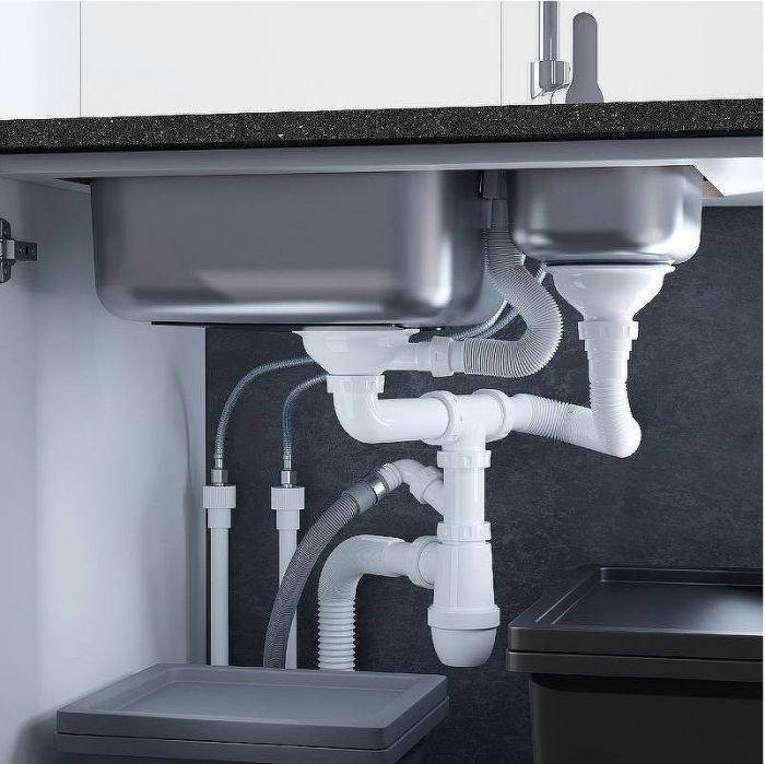 Сифон для кухонной мойки Iddis Kitchen Line S21UPS0i84 Хром