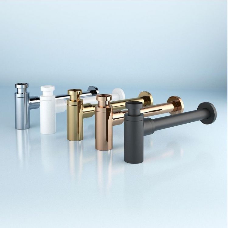 Сифон для раковины Wellsee Drainage System 182105000 цвет Черный матовый Сифон для раковины Wellsee Drainage System 182105000 цвет Черный матовый