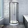 Душевой уголок Radomir Стронг 100x100 1-03-6-0-0-1811 профиль Черный стекло матовое Душевой уголок Radomir Стронг 100x100 1-03-6-0-0-1811 профиль Черный стекло матовое