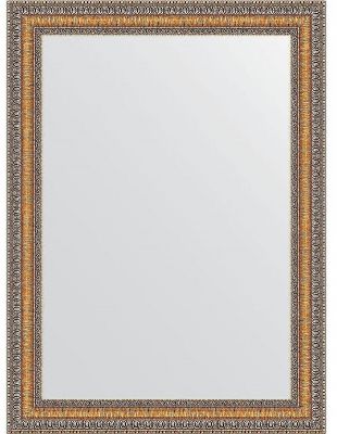 Зеркало Evoform Definite 75х55 BY 3042 в багетной раме - Золотые бусы на бронзе 60