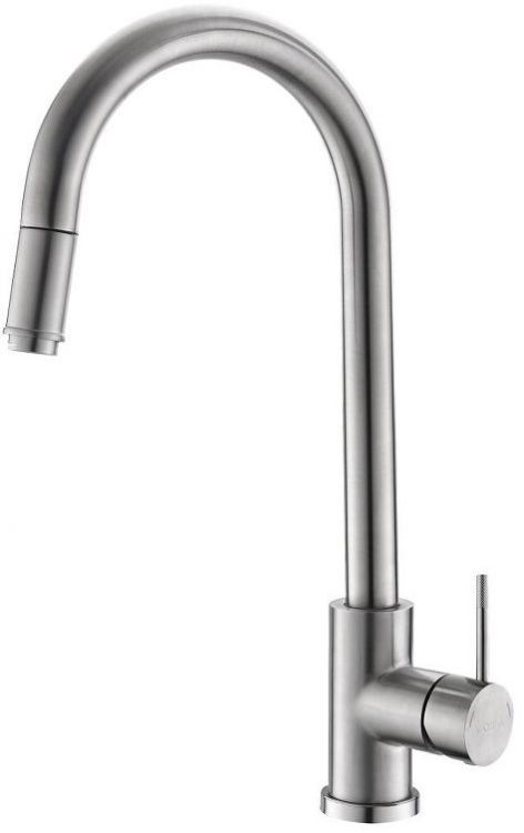 Смеситель для кухни Voda Vessel VSL519 цвет Нержавеющая сталь Смеситель для кухни Voda Vessel VSL519 цвет Нержавеющая сталь