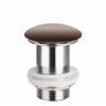 Донный клапан для раковины Ceramicanova CN2000MDB click-clack Темно-коричневый матовый