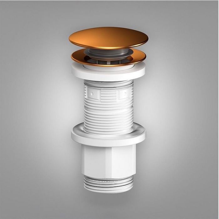 Донный клапан AM.PM F0700P44 click-clack цвет Розовое золото