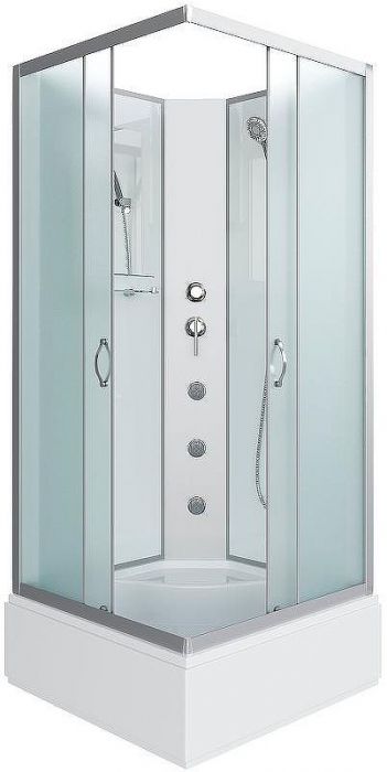 Душевая кабина Niagara Classic 90x90 NG-1108-14BKG с гидромассажем