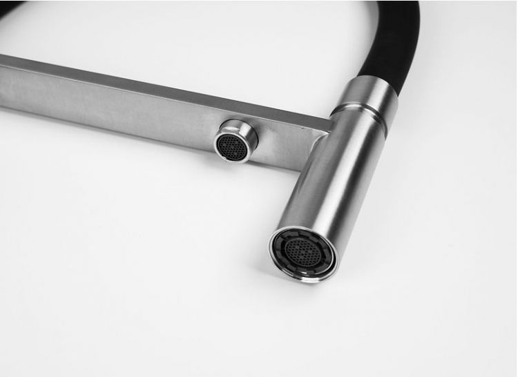 Смеситель для кухни Knotlor Infinity SS-16 цвет Матовая сталь Смеситель для кухни Knotlor Infinity SS-16 цвет Матовая сталь