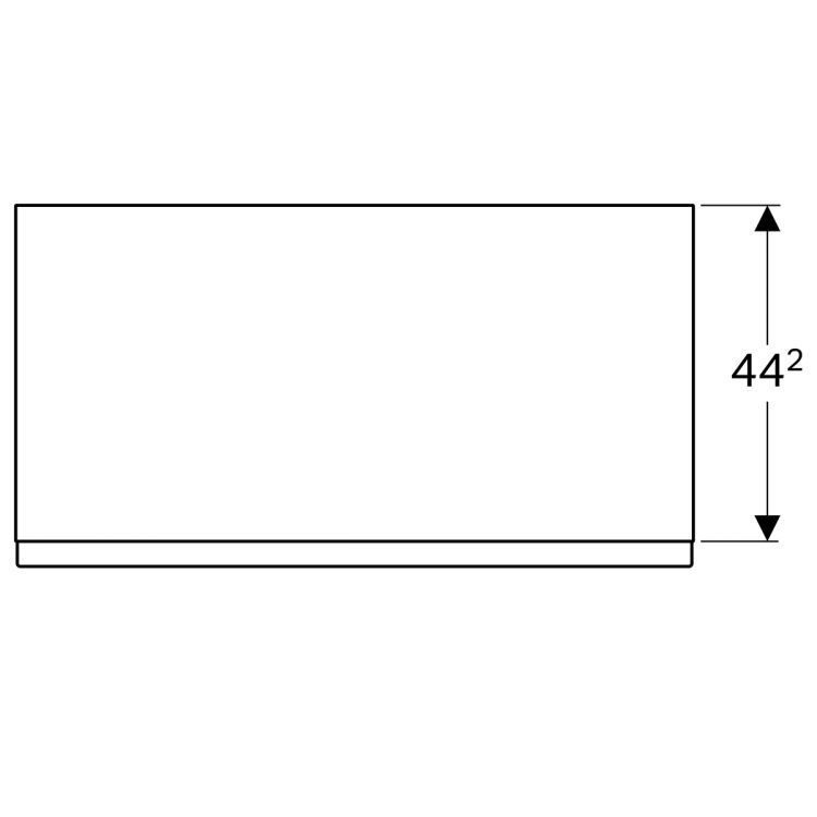 Шкафчик Geberit iCon, 89x48, светлый дуб [841092000]