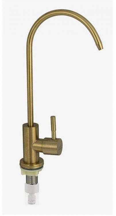 Кран для одного типа воды Fmark F-SL-C222 цвет Золото матовое Кран для одного типа воды Fmark F-SL-C222 цвет Золото матовое