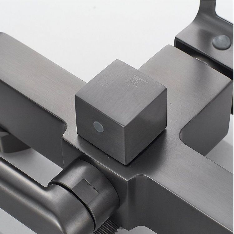 Смеситель для ванны Raffine F2296T универсальный цвет Оружейная сталь