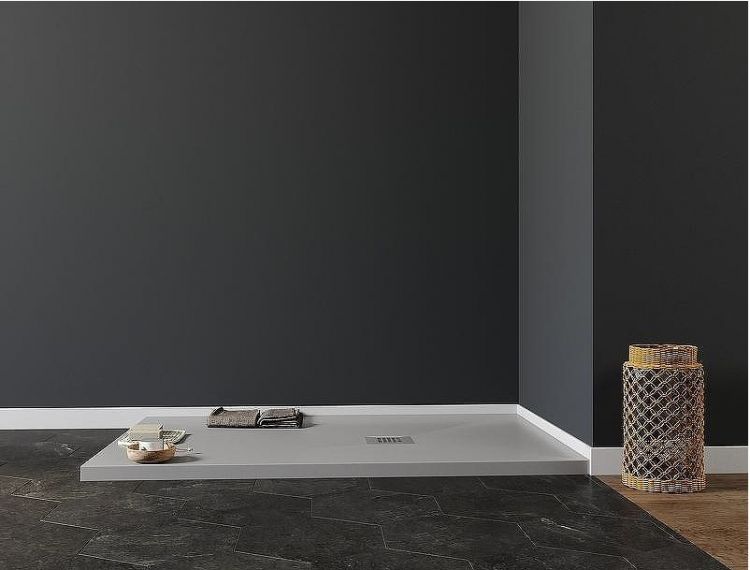 Душевой поддон из искусственного камня Aquanet Pleasure 140x90 258879 Серый