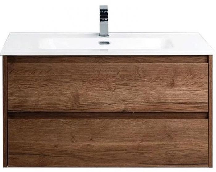 Тумба под раковину BelBagno KRAFT 39-800/390-2C-SO-RT подвесная Rovere Tabacco