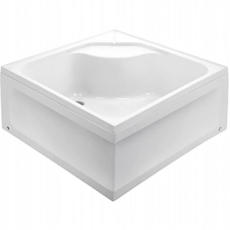 Душевой поддон из АБС-пластика Wemor 100x100 S 10000006111 Белый Душевой поддон из АБС-пластика Wemor 100x100 S 10000006111 Белый