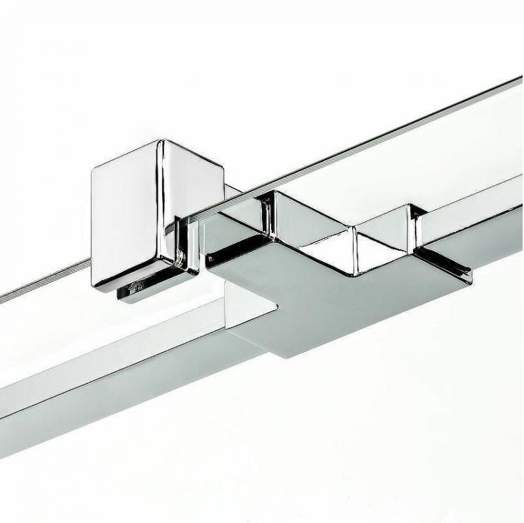 Душевой уголок New Trendy New Soleo Chrome 100x110 L K-0621 профиль Хром стекло прозрачное