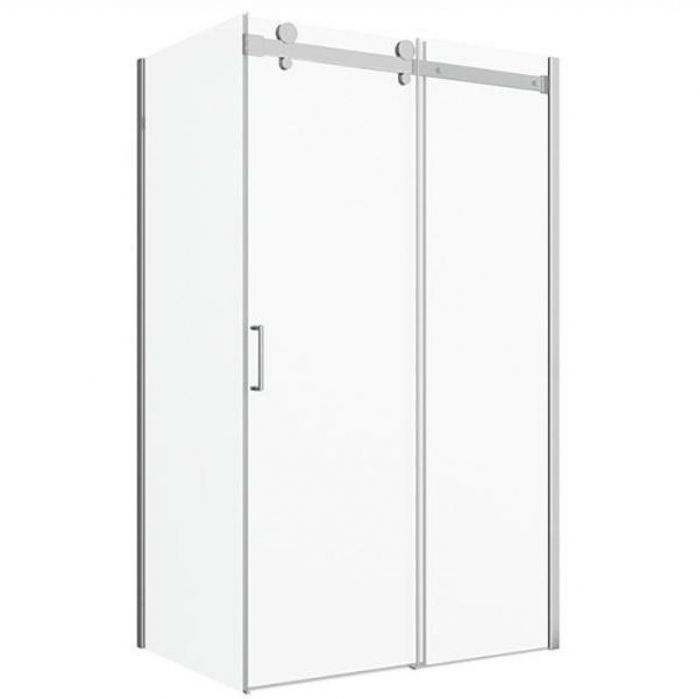 Душевой уголок Bravat Wave 120x80 BS120.3102S профиль Хром стекло прозрачное
