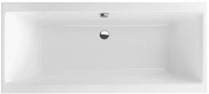 Акриловая ванна Excellent Pryzmat Slim 170x75 WAEX.PRY17WHS без гидромассажа