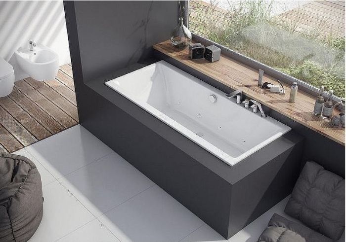 Акриловая ванна Excellent Pryzmat Slim 170x75 WAEX.PRY17WHS без гидромассажа