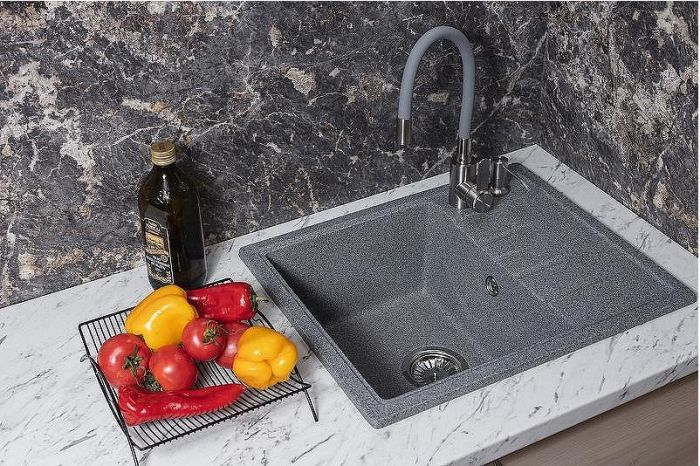 Кухонная мойка Reflexion Plato 57 RX1457GR Гравий