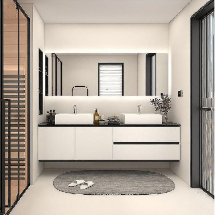 Тумба с раковиной Orans BC-6023-1800 180 60231800 подвесная Белая глянцевая Тумба с раковиной Orans BC-6023-1800 180 60231800 подвесная Белая глянцевая