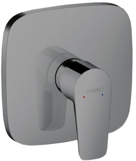 Hansgrohe Talis E Встраиваемый смеситель для душа, внешняя часть, цвет: шлифованный черный хром