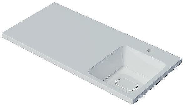 Раковина Madera Kamilla 100 R 4627173210560 на стиральную машину Белая Раковина Madera Kamilla 100 R 4627173210560 на стиральную машину Белая