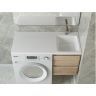 Раковина Madera Kamilla 100 R 4627173210560 на стиральную машину Белая Раковина Madera Kamilla 100 R 4627173210560 на стиральную машину Белая