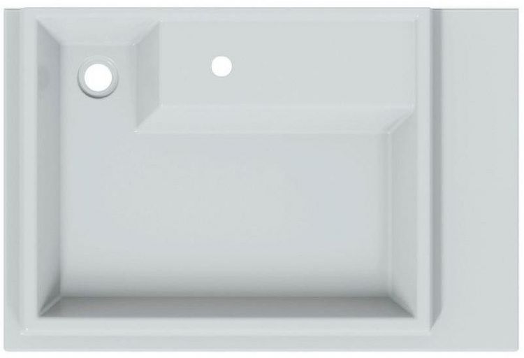 Раковина СанТа Юпитер 75 L 900137 на стиральную машину Белая Раковина СанТа Юпитер 75 L 900137 на стиральную машину Белая