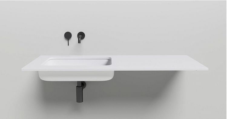 Раковина Salini Marea 09 55 1802209M Белая матовая