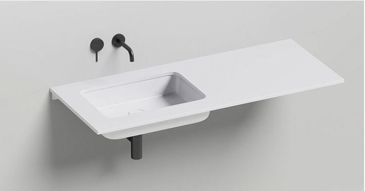 Раковина Salini Marea 09 55 1802209M Белая матовая