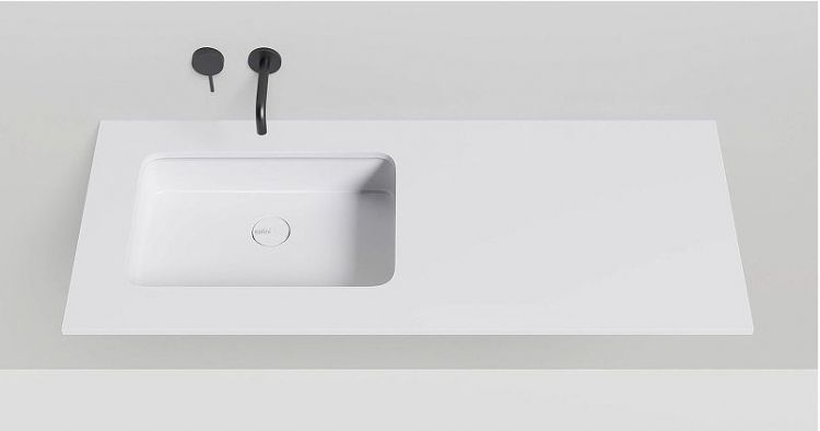 Раковина Salini Marea 09 55 1802209M Белая матовая