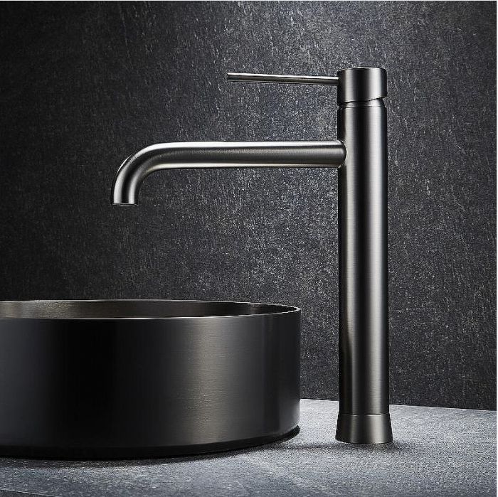 Смеситель для раковины Black&White Universe U7600GM 7600U Gun Metal
