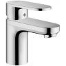 Hansgrohe Vernis Blend Смеситель для раковины, излив 100 мм, с донным клапаном, цвет: хром